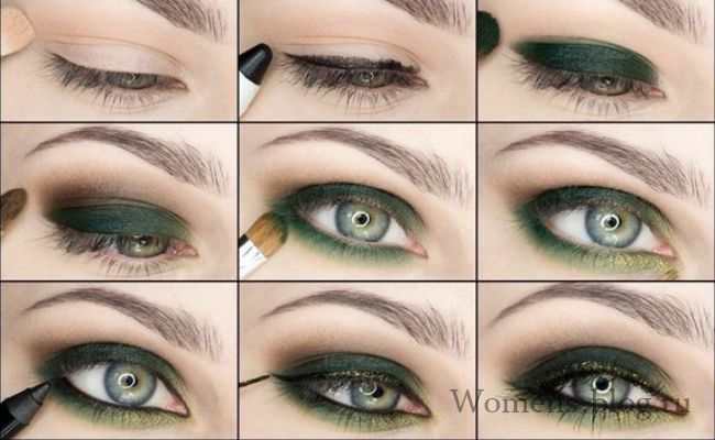 Макияж смоки айс Smoky eyes