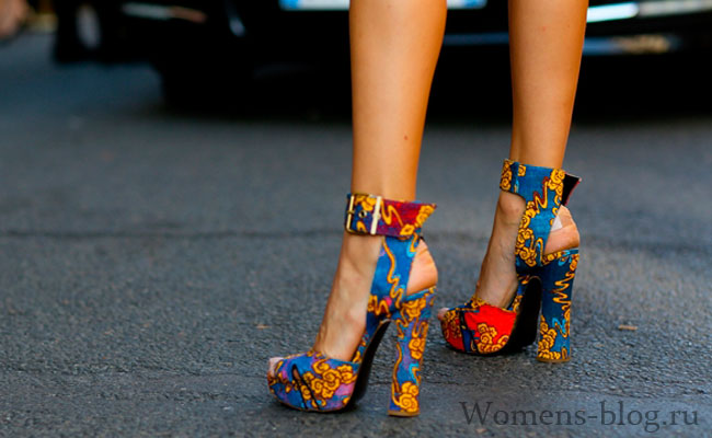 Модная обувь весна - лето 2015: цвета, каблук, форма